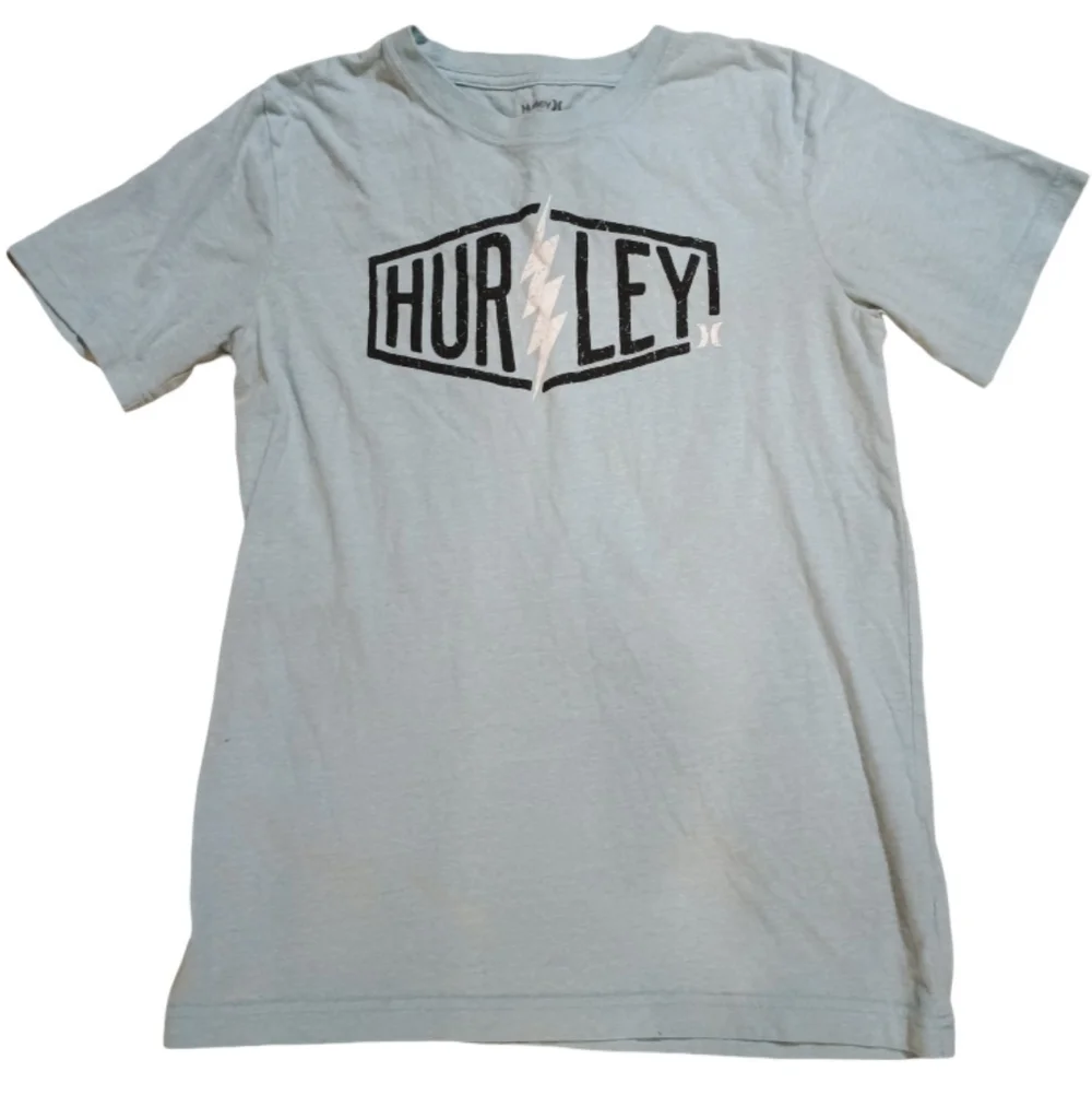 Hurley Blue Graphic Tee Kids Size Extra Small - Picture 1 of 3